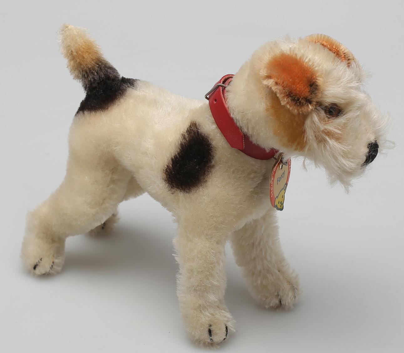 "FOXY", Märkt Steiff. Made in Germay.