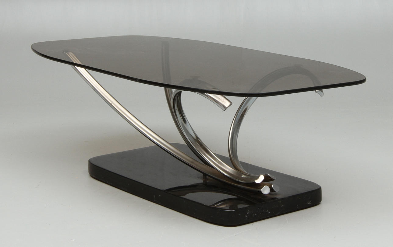 SOFFBORD, glas, 1900-talets andra hälft.