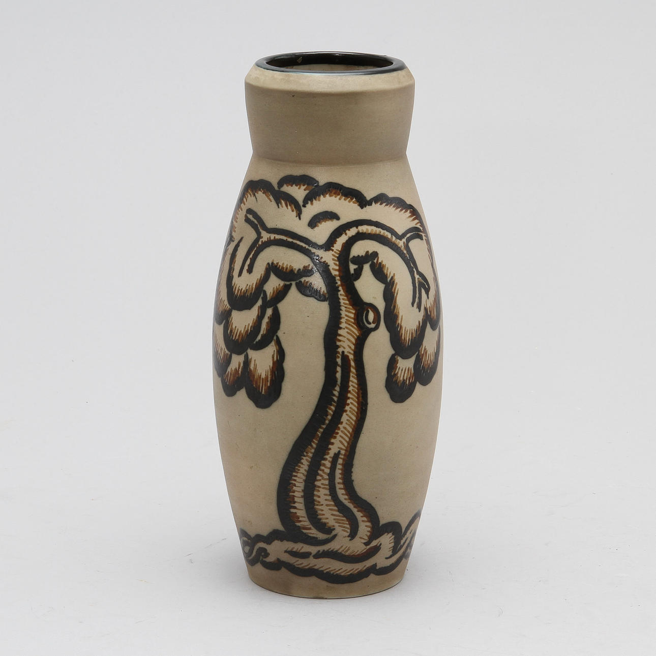 VAS, stengods, Josef Ekberg, Gustavsberg.