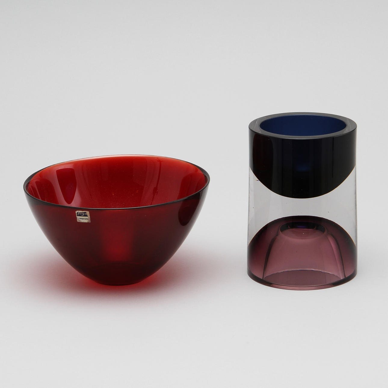 GLASFÖREMÅL, 4 delar.