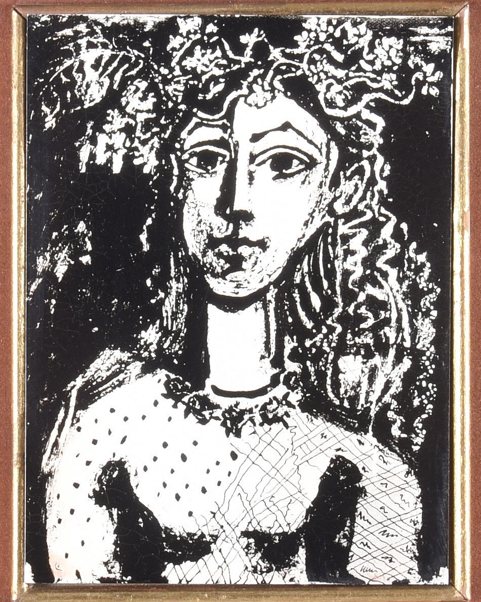 AFTER PABLO PICASSO. Lithographed plate.