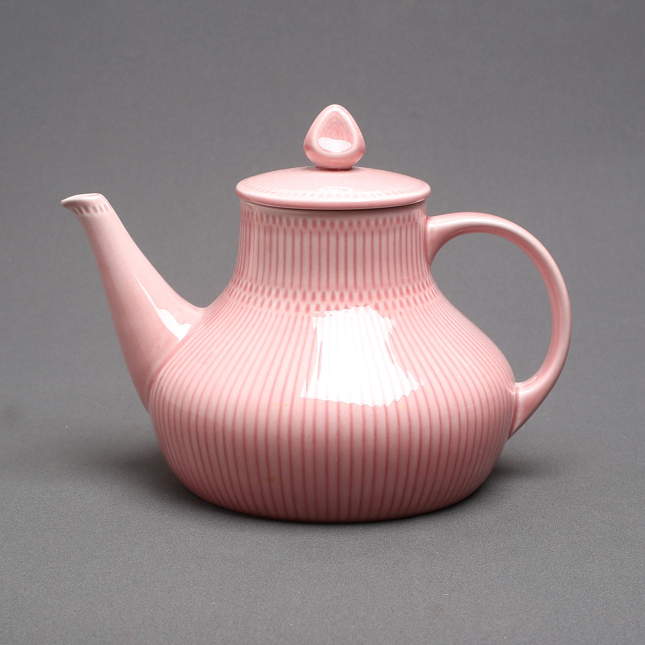 TEKANNA, porslin, "Rosmarin", Rörstrand.