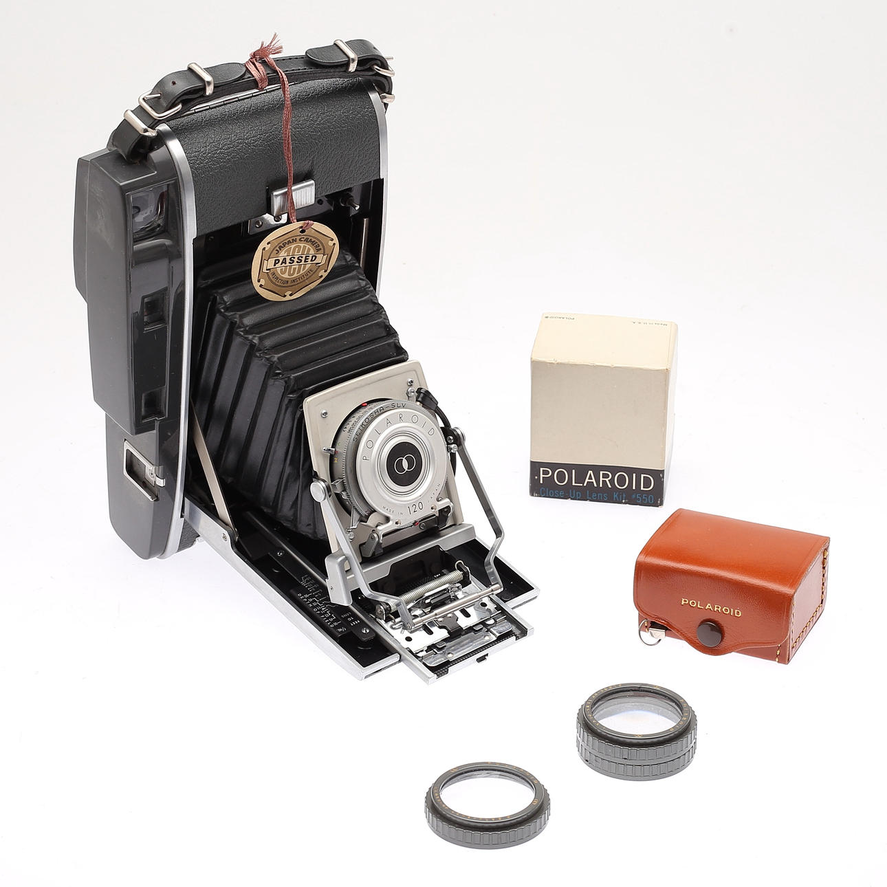 POLAROID CAMERA, Pathfinder Land Camera 120, 1960s.