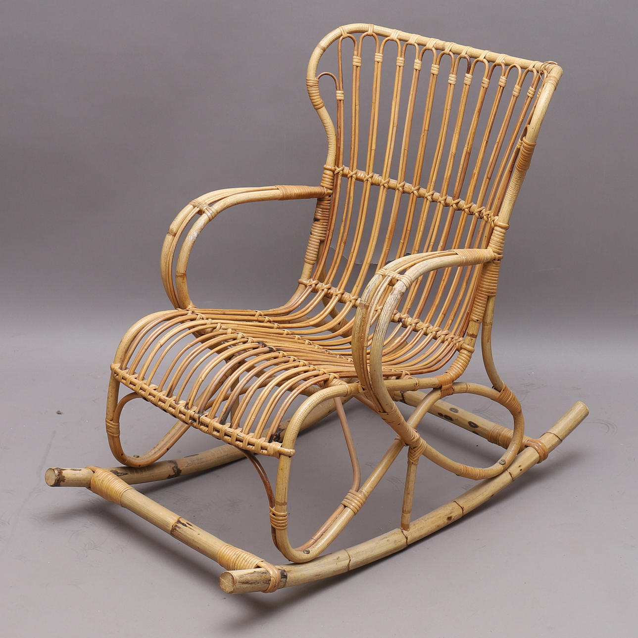 SCHAUKSTUHL, Bambus & Rattan.