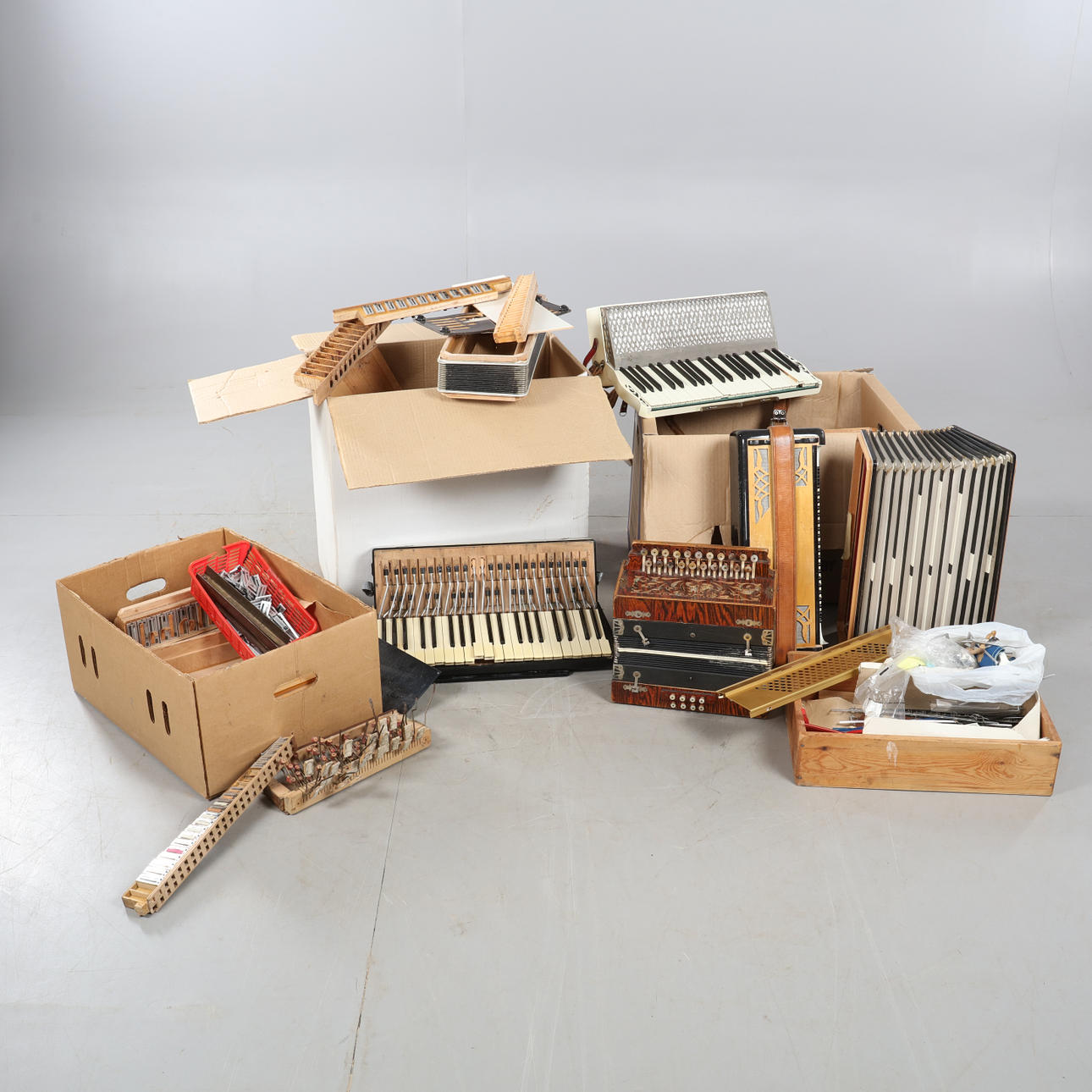 RESERVDELAR DRAGSPEL, blandat parti.