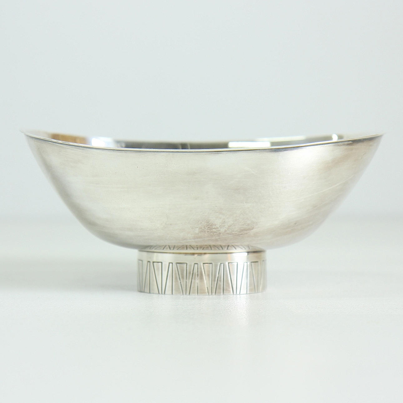 BOWL, sterling silver, Swedish import stamps.