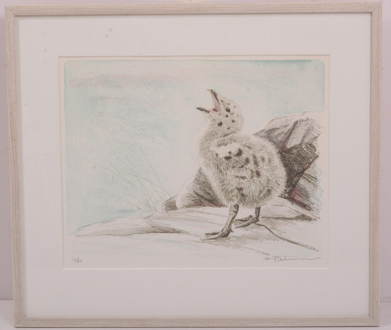 DAG PETERSON. Chick. Lithograph.