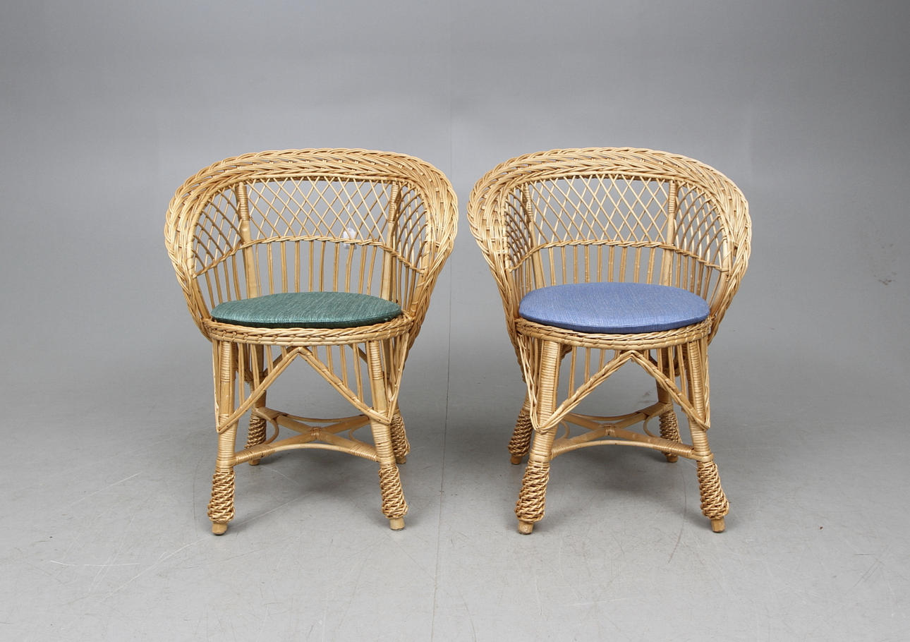 STOLAR, ett par, rotting, 1900 talets fjärde kvartal.