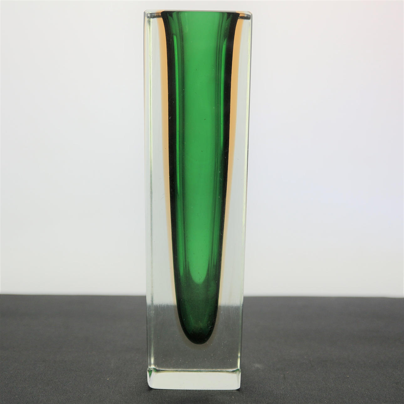 FLAVIO POLI. MURANO GLASS VASE.