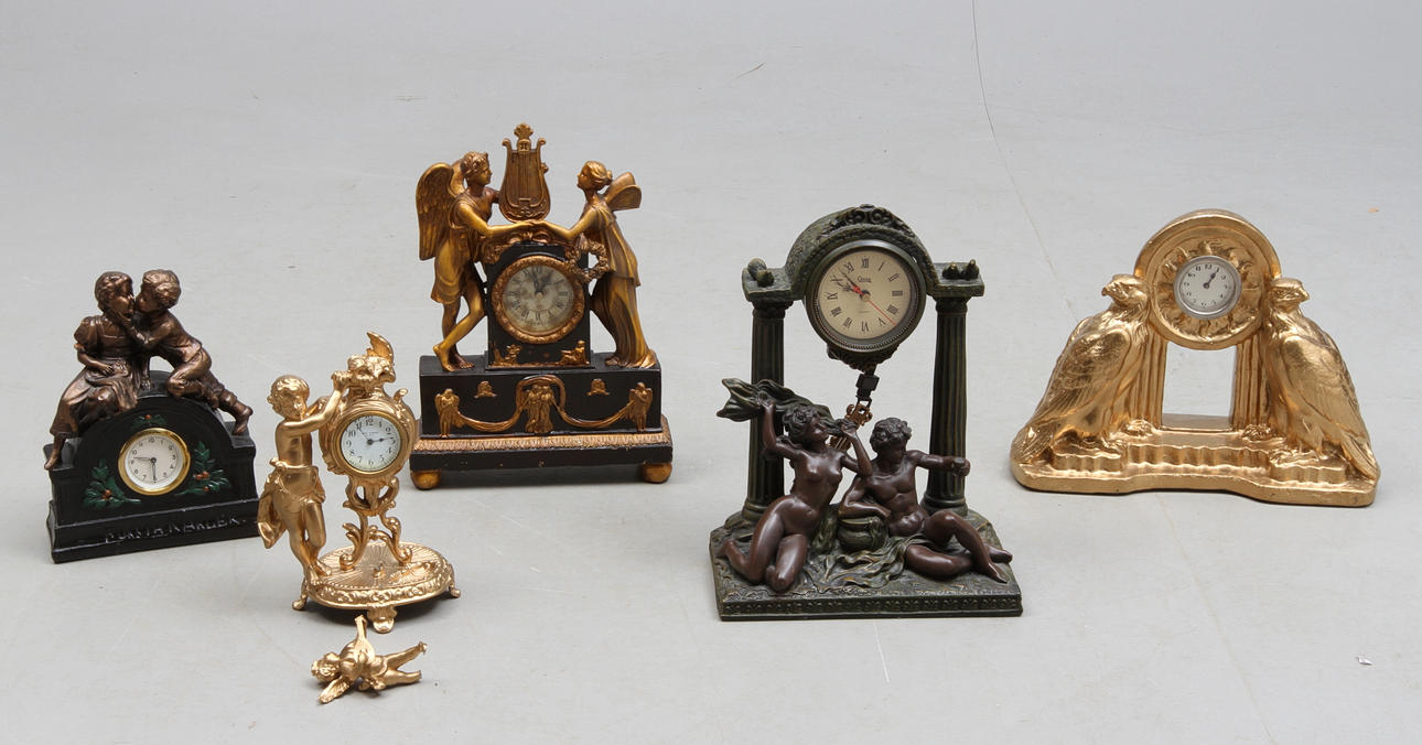 BORDSUR, 5 st, 1900/2000-tal.