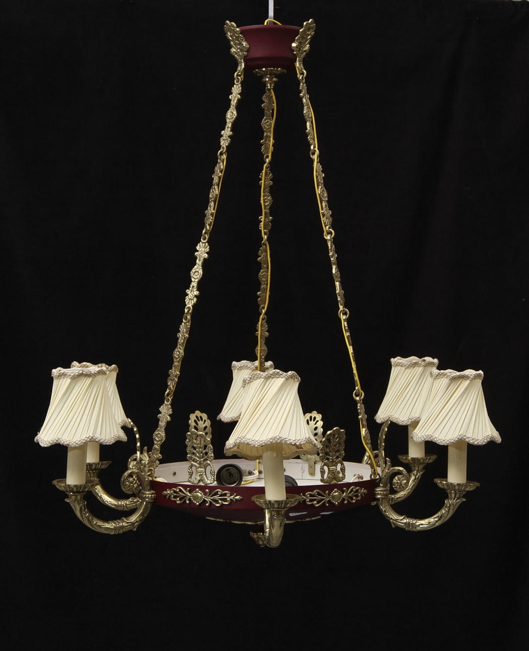 TAKLAMPA, empirestil, 1900-talets första hälft.