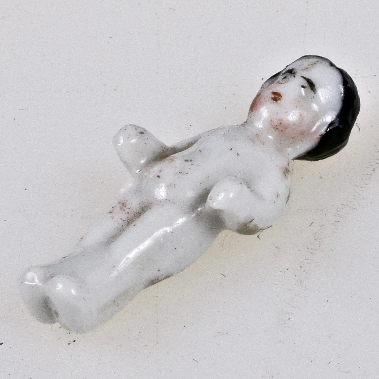 MUÑECA POBRE, porcelana, 18/1900.