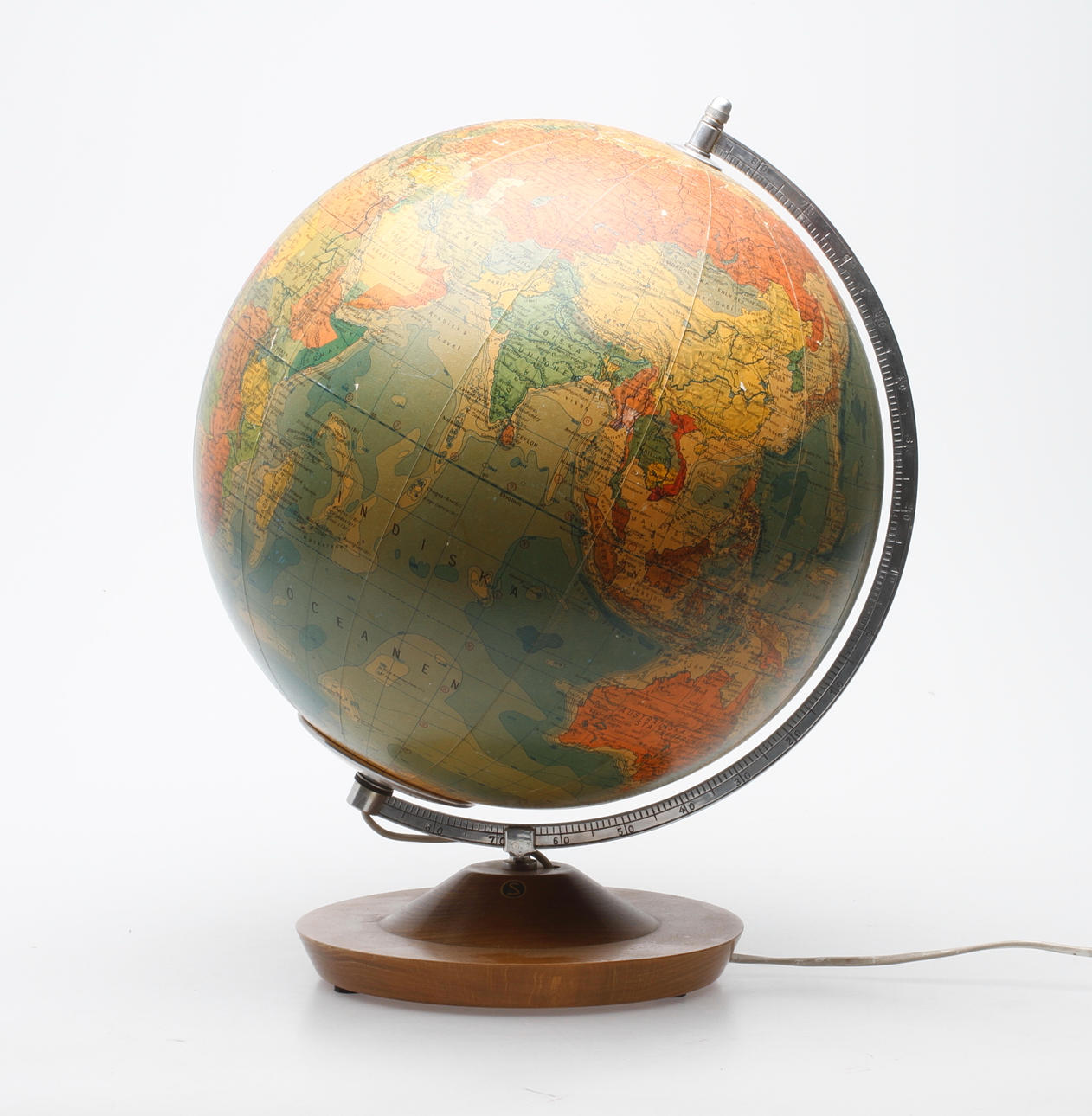 JORDGLOB, 1900 talets mitt.