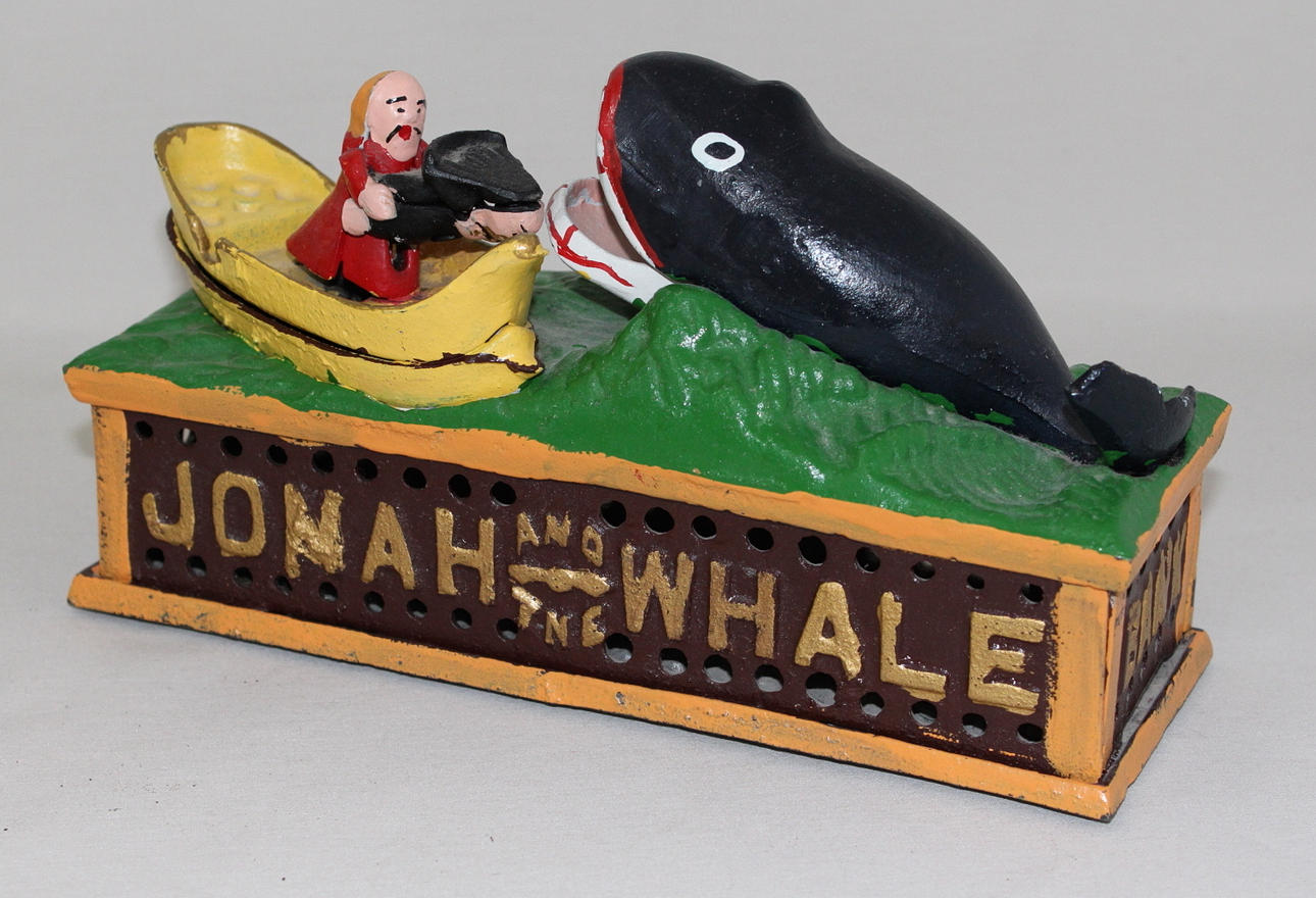 SPARBÖSSA "Jonah and the whale".