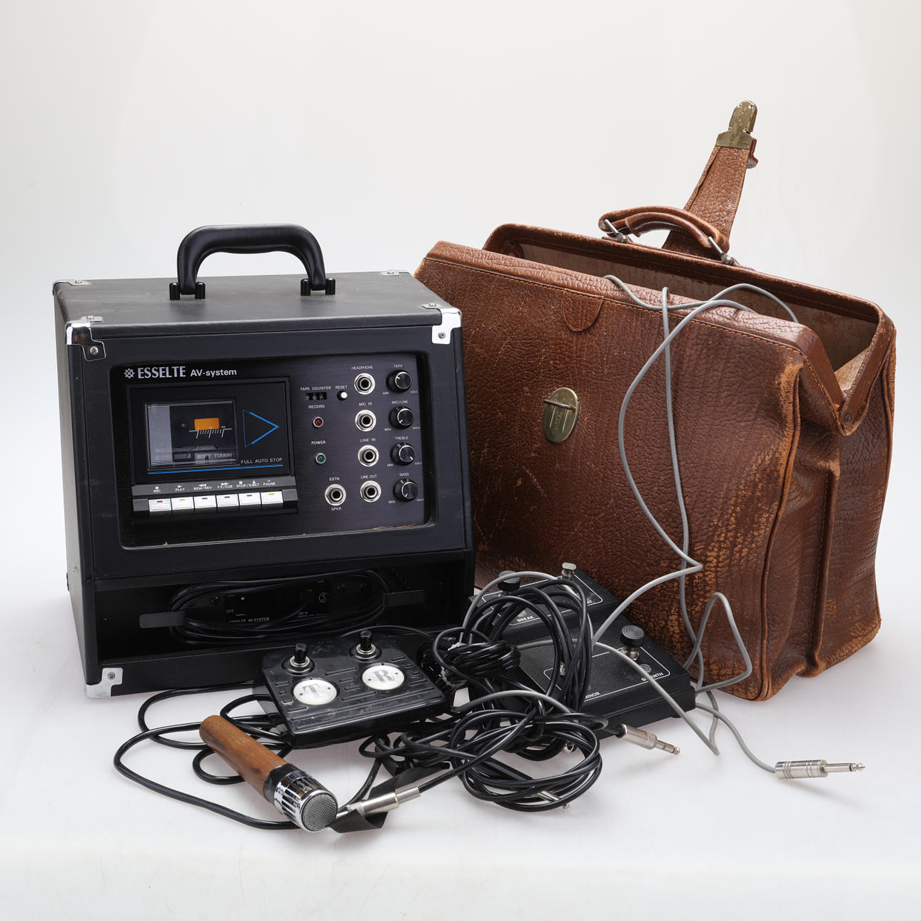 Sistema AV, Esselte, Micrófono, etc.