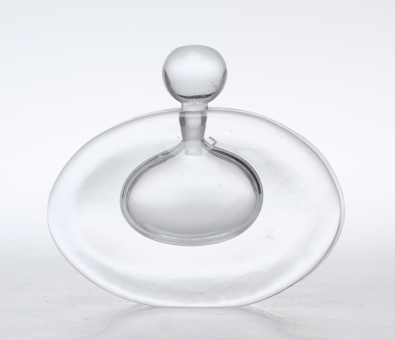 PARFYMFLAKONG, glas, Göran Wärff, Kosta, sign Kosta WH 6014.