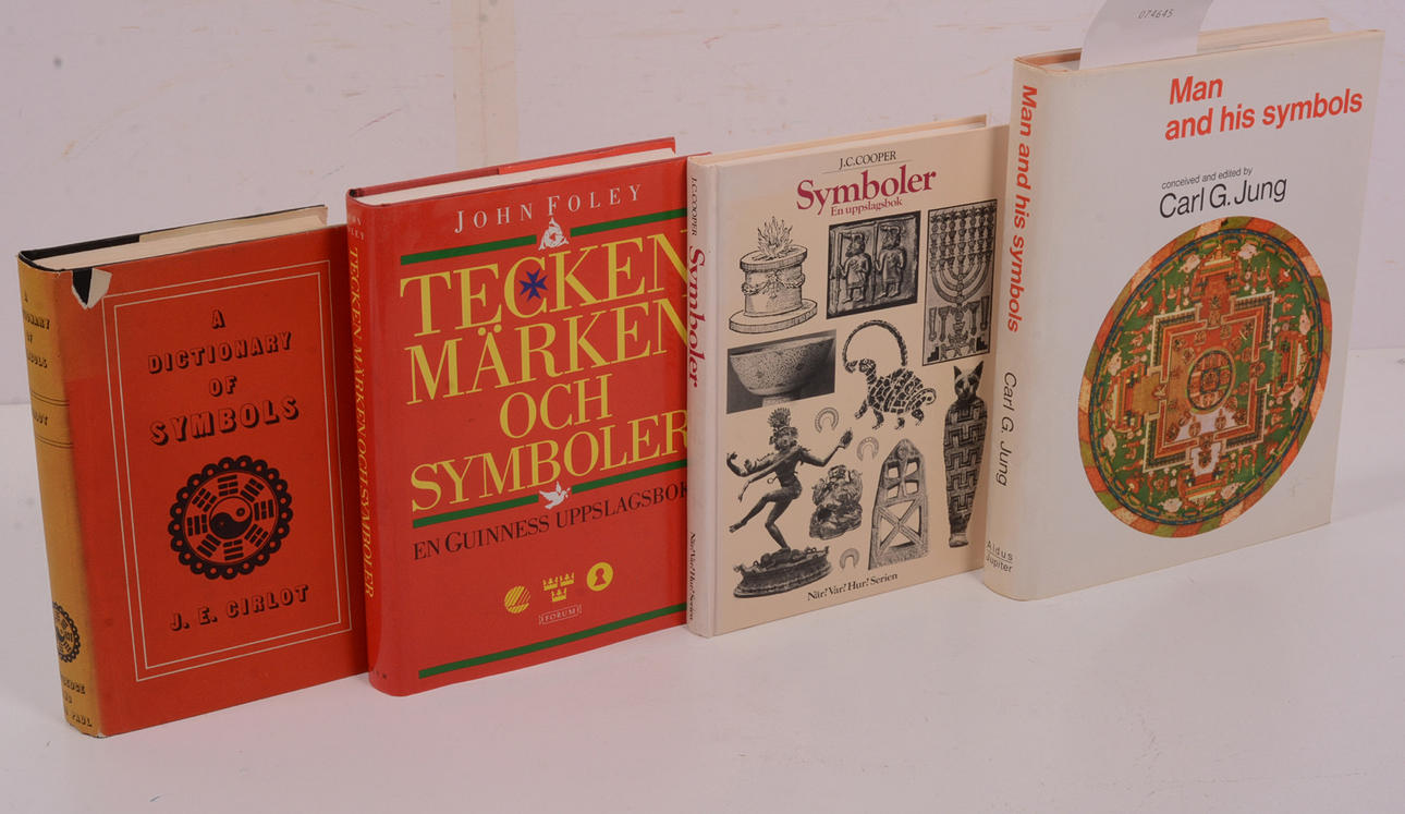 4 books about Symbols and signs.