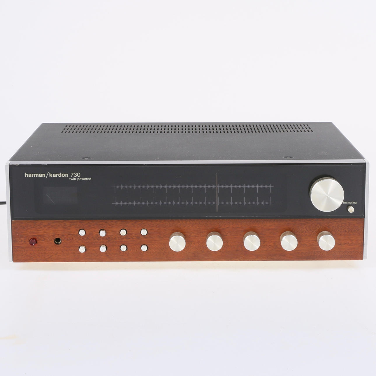 RECEIVER, Harman/Kardon 730, twin powered.