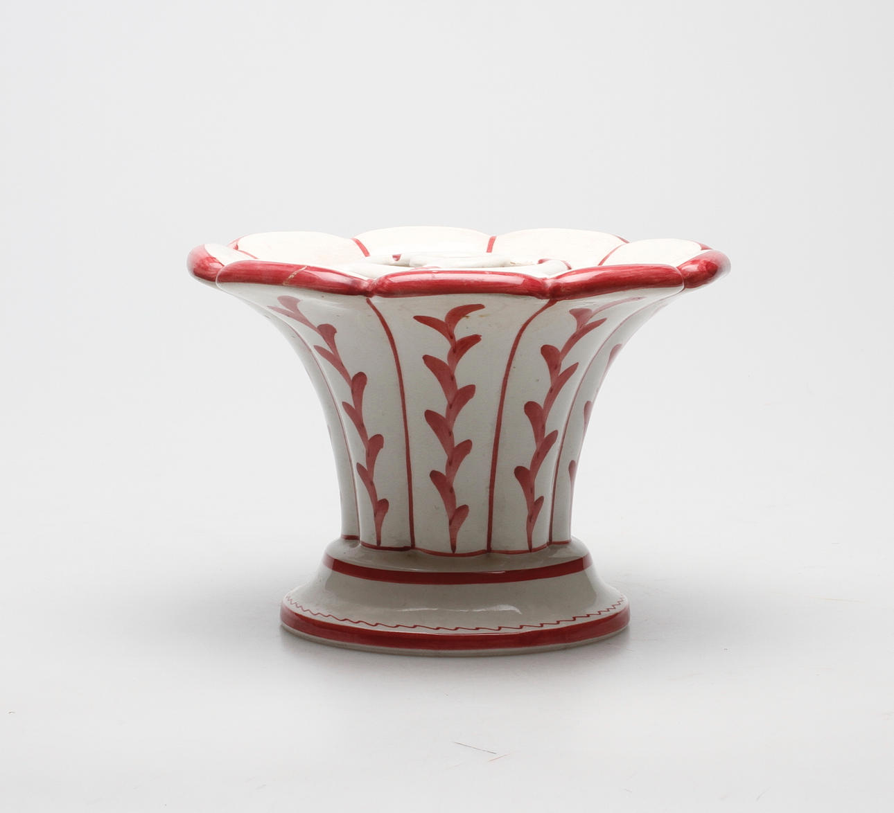 TULPANVAS, Flintgods, Wilhelm Kåge, Gustavsberg.