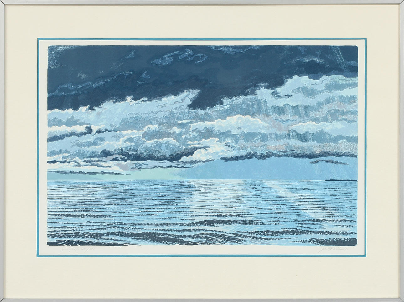 JAN FALKMAN. Serigrafi, signerad och numrerad 189/190.