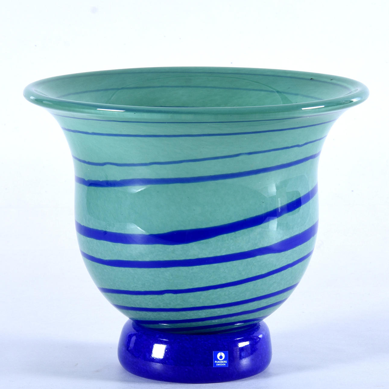 SKÅL, glas, Pukeberg.