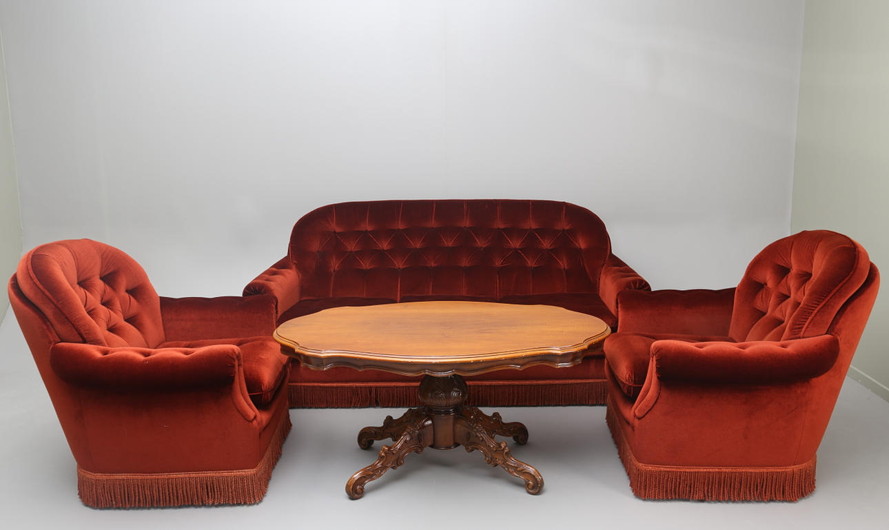 SALONGSGRUPP, 4 delar 1950-tal.