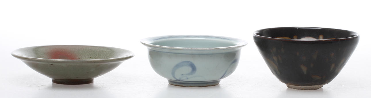 SKÅLAR, 3 st, porslin, Kina.