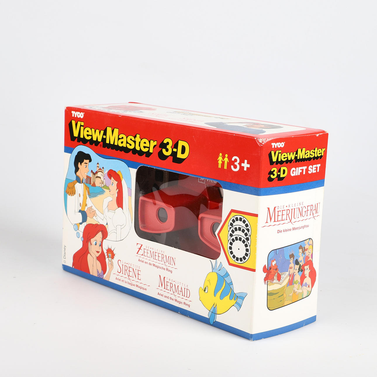 VIEW-MASTER con discos de imágenes, Tyco.