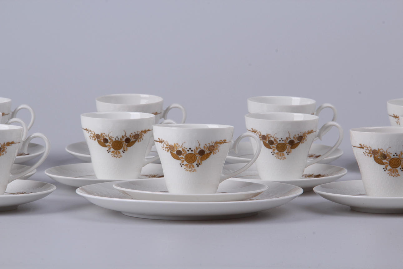 KAFFESERVIS, 22 delar, Rosenthal.