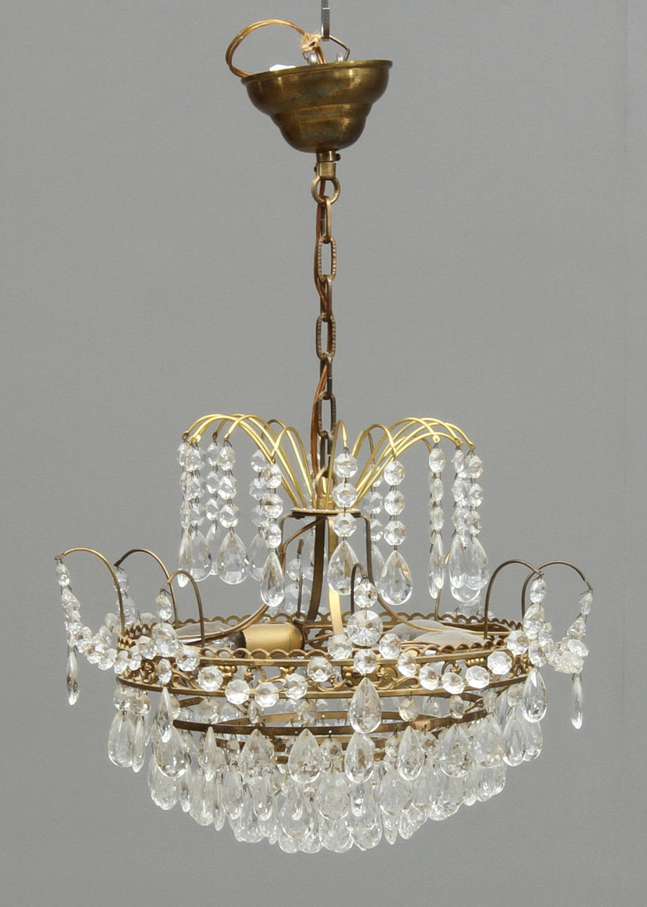 LJUSKRONA, plafondmodell, 1900-talets andra hälft.