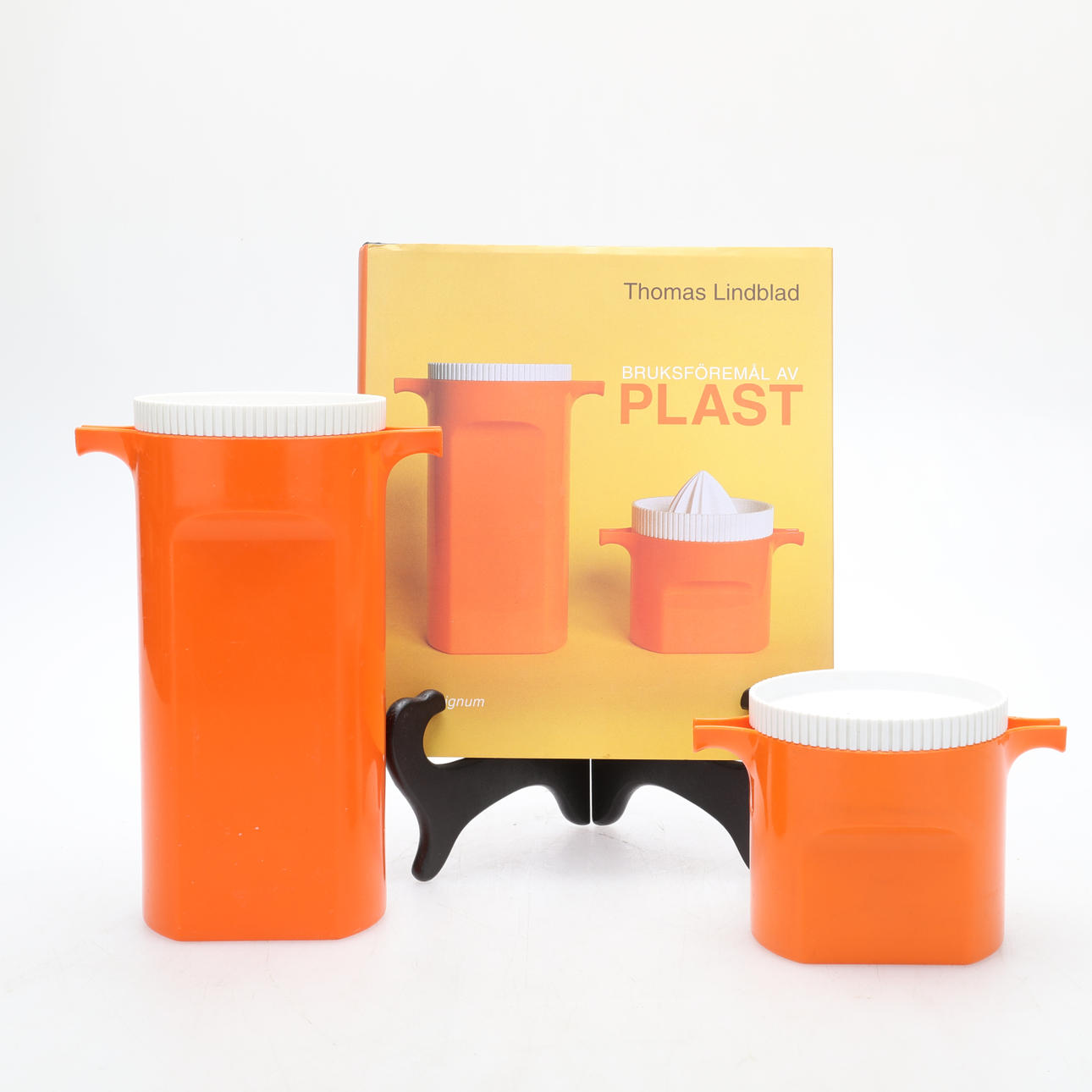 SHAKER and CITRUSPRESS, Duett, Gustavsberg and BOK, Plastic utility objects, Thomas Lindblad.
