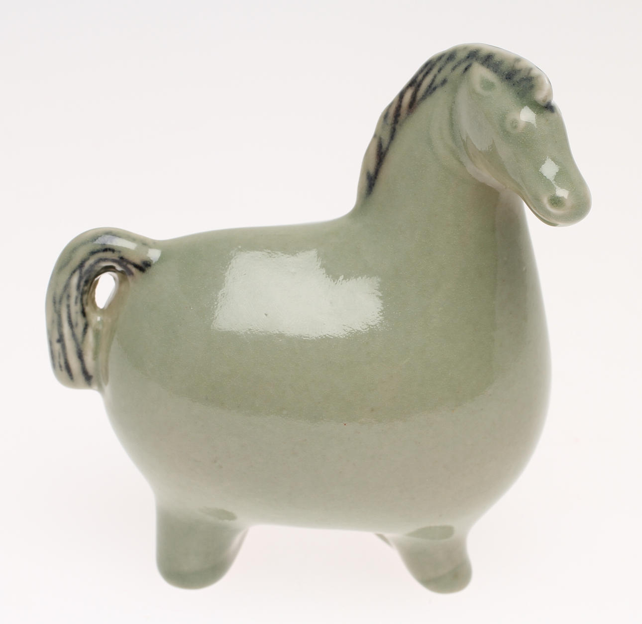 FIGURIN, keramik. häst, Stig Lindberg.