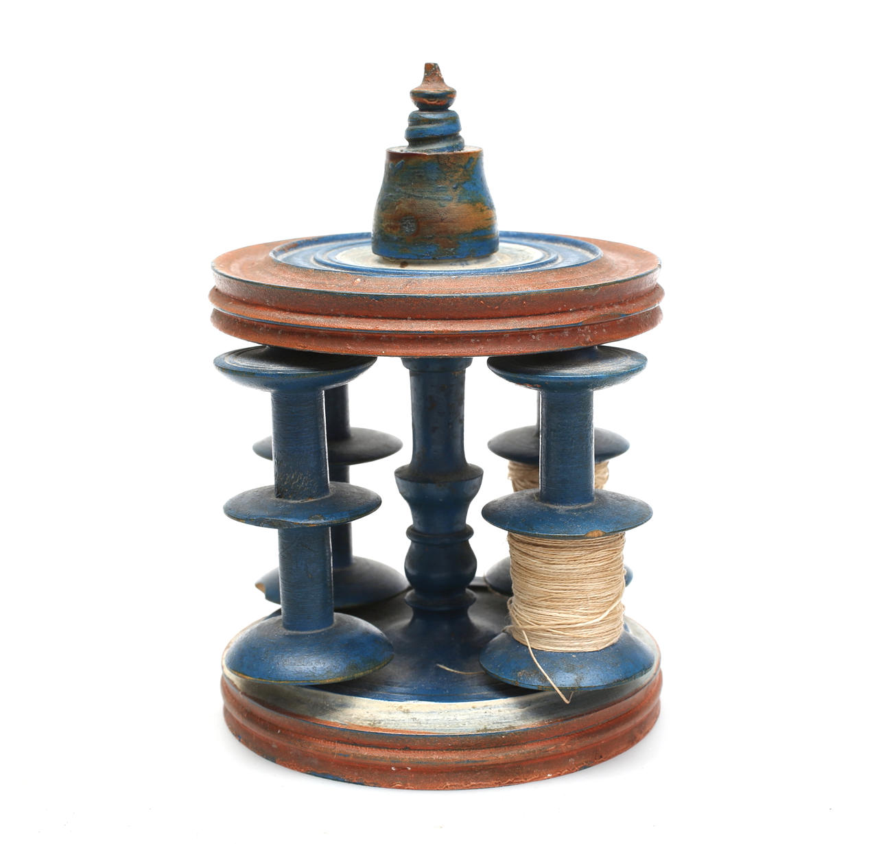 TRÅDRULLEHÅLLARE, ALLMOGE, 1800-tal.