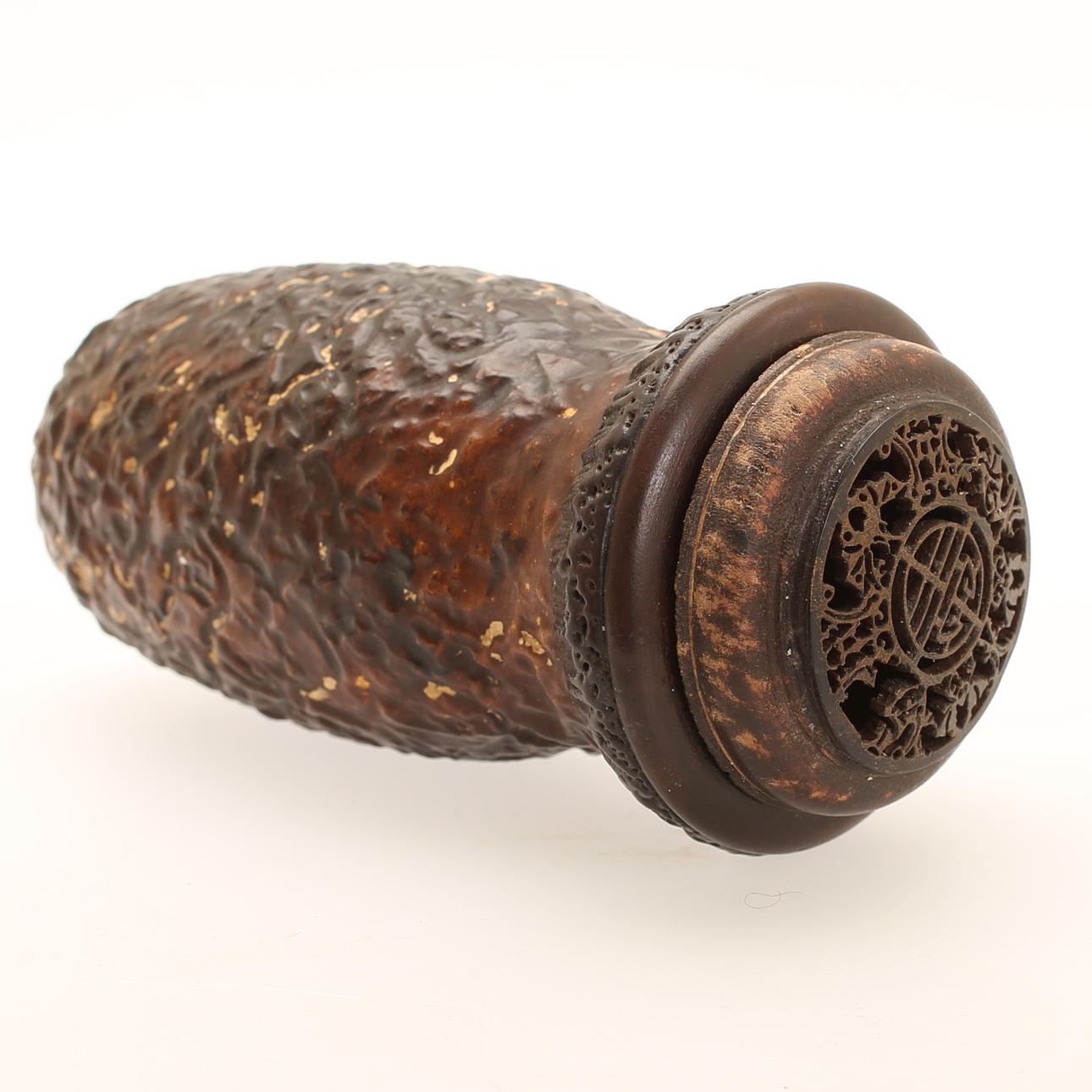 INSECT HOLDER, gourd, China.