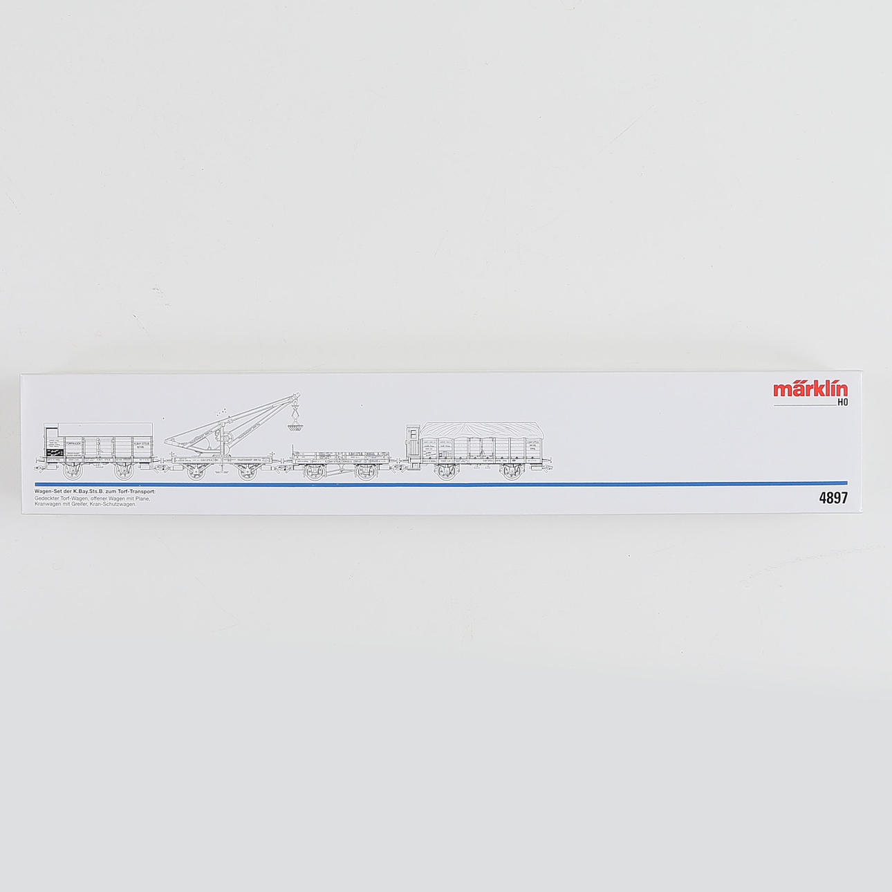 TÅGSET, Märklin 4897, sent 1900-tal.