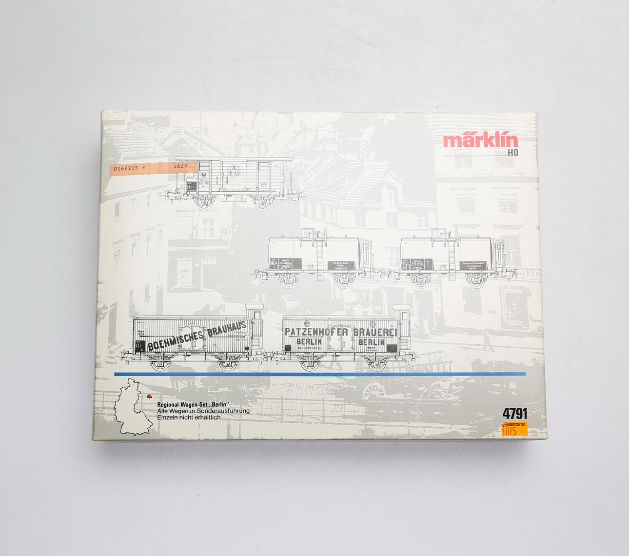 TÅGSET, Märklin 4791, sent 1900-tal.