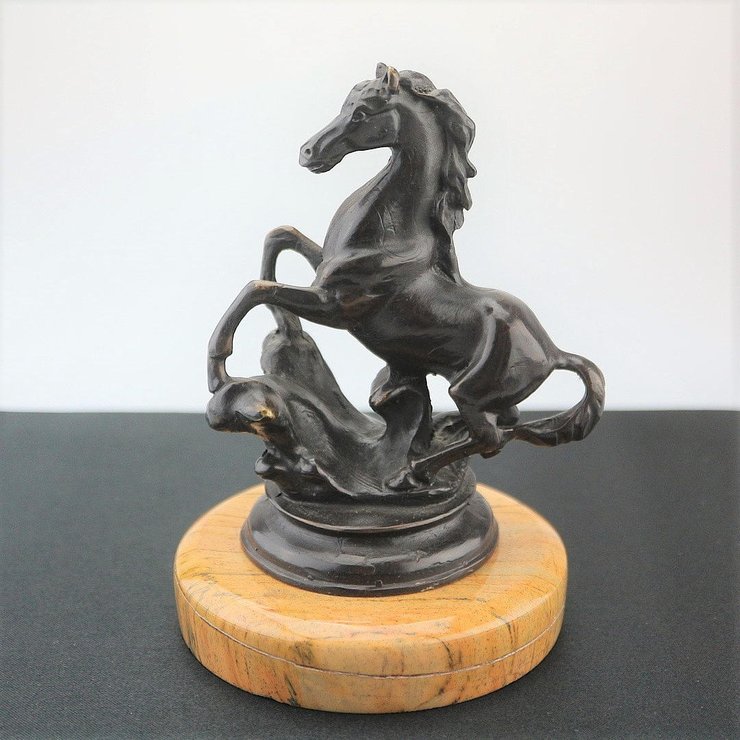 BRONZE PFERD SKULPTUR.