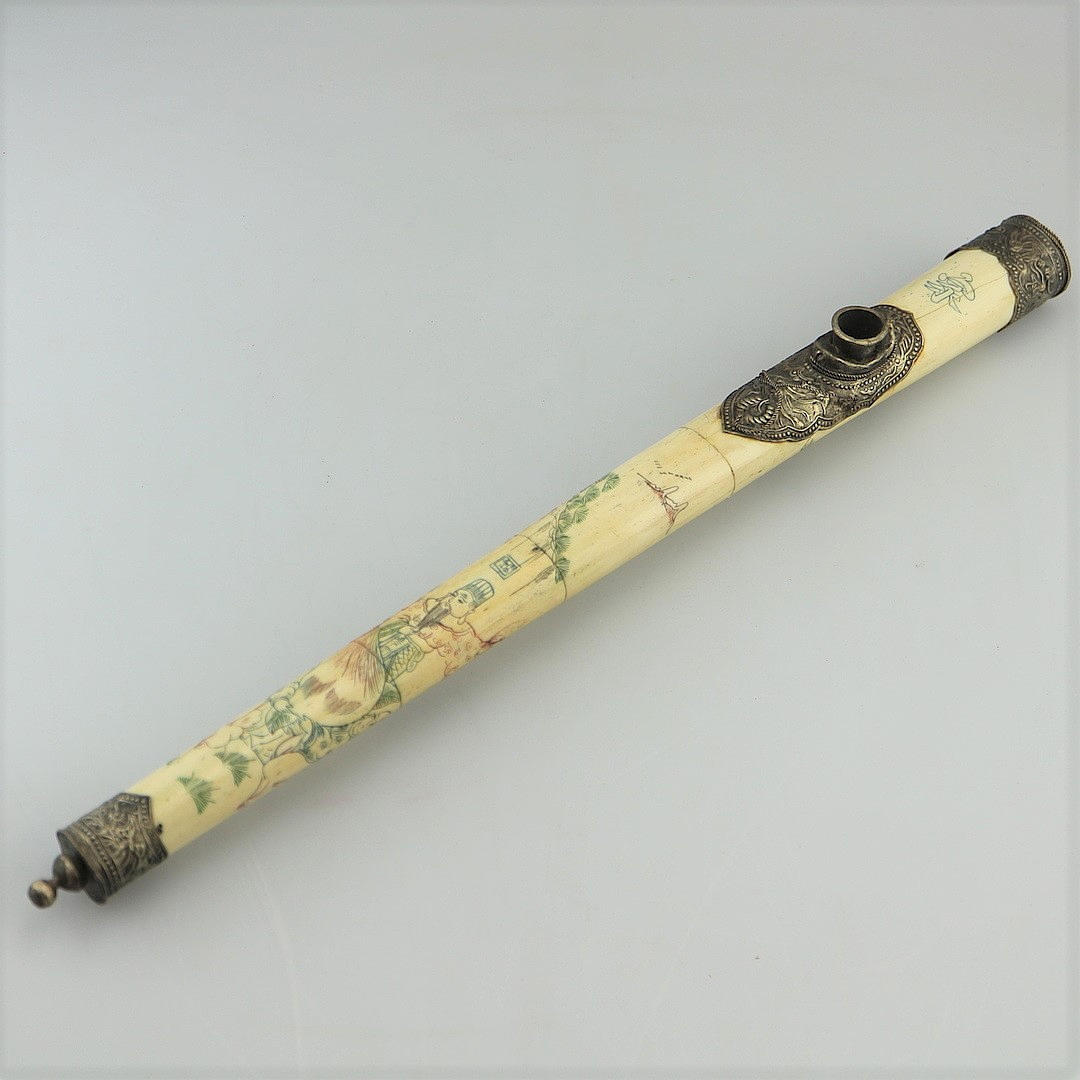 ANTIKE OPIUM PFEIFE CHINA.