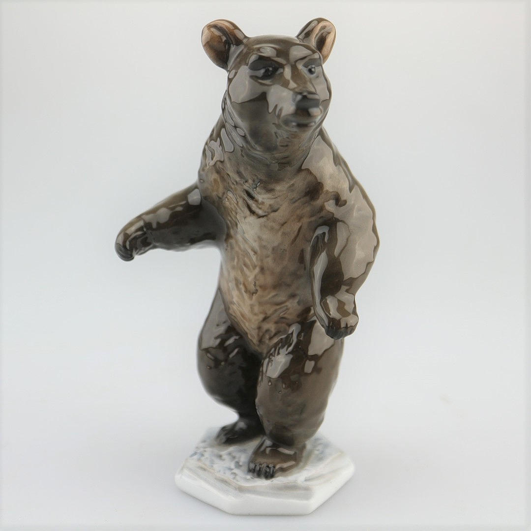 F. HEIDENREICH ROSENTHAL BÄR FIGUR.