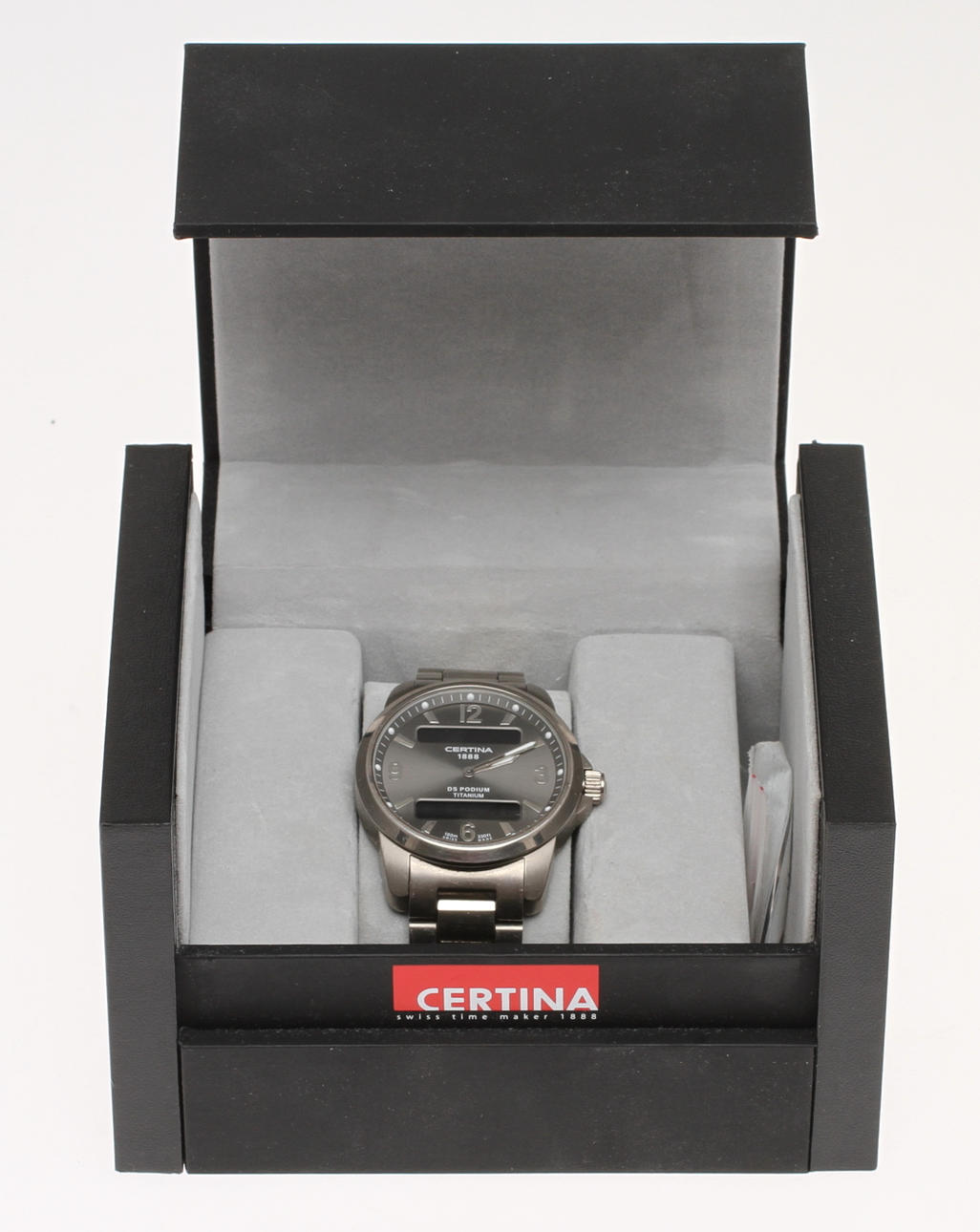HERRARMBANDSUR, Certina DS Podium Titanium.