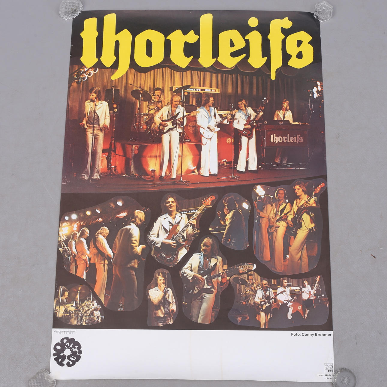 DANCE BAND POSTER, Thorleifs, 1970s.
