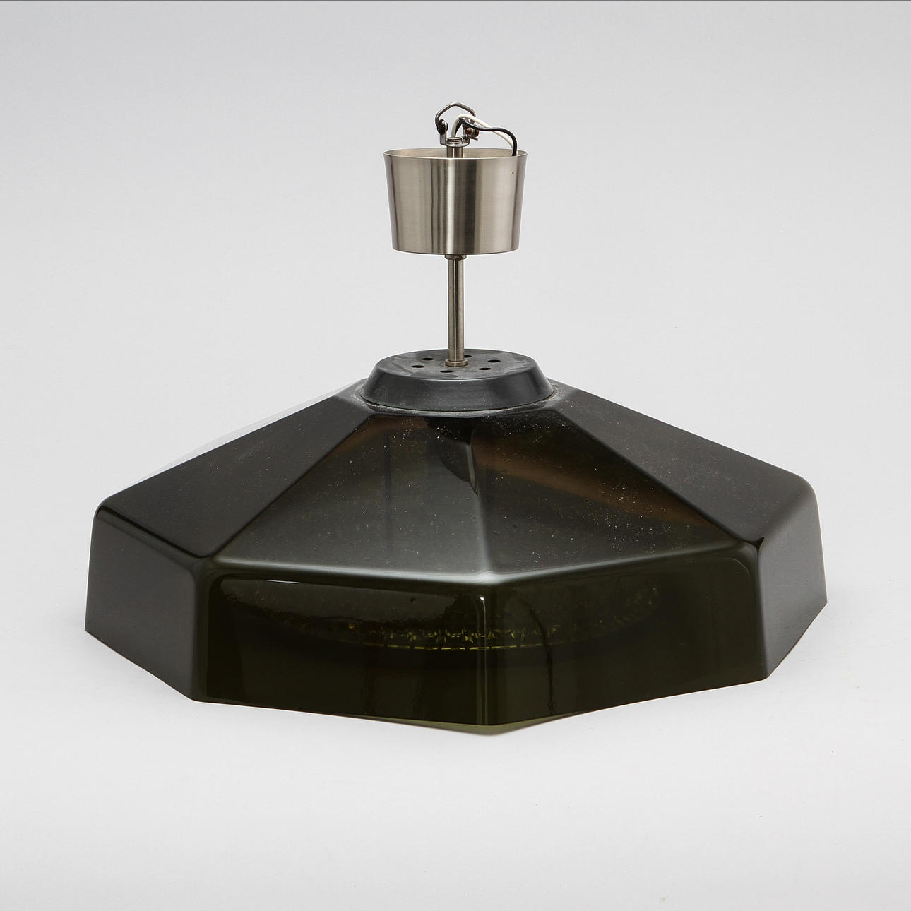 TAKLAMPA, Carl Fagerlund, Orrefors, 1960/70-tal.