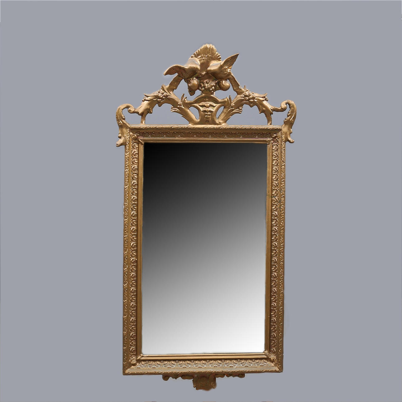 SPEGEL, bronserad, 1900-tal.