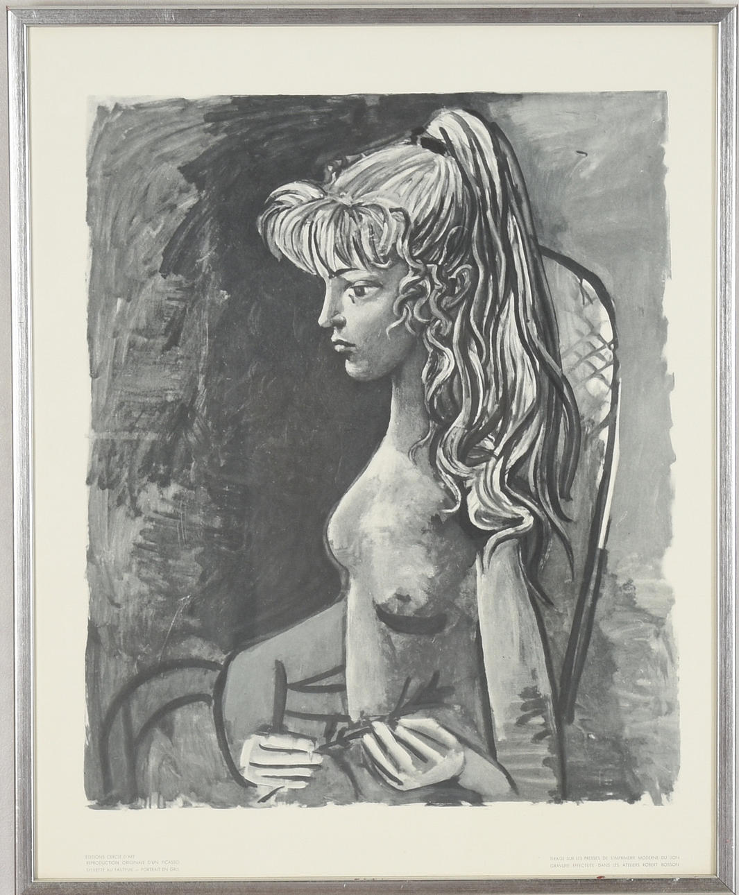 PABLO PICASSO. EFTER. Offsettryck.