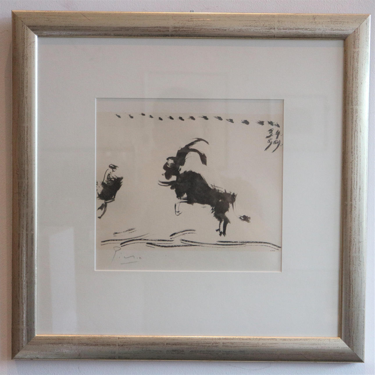 PABLO PICASSO. LITHOGRAPHY 2 SHEET.