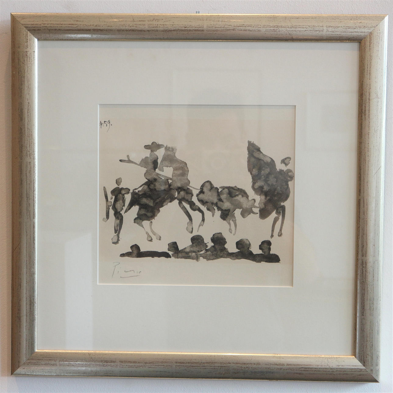 PABLO PICASSO. LITOGRAFIA 2 ARKKI.