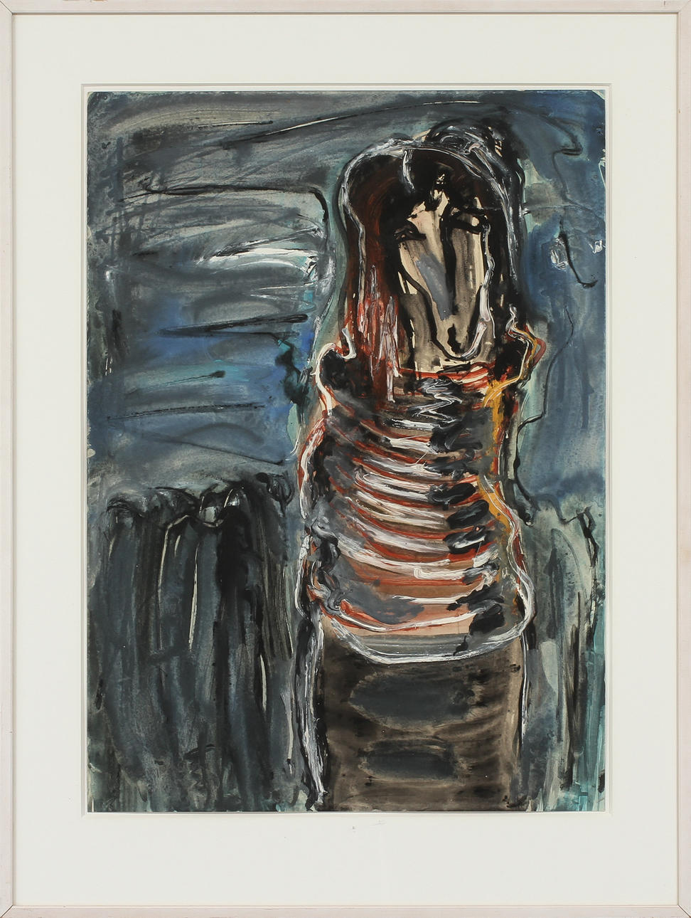 WIKING SVENSSON, blandteknik, sign.