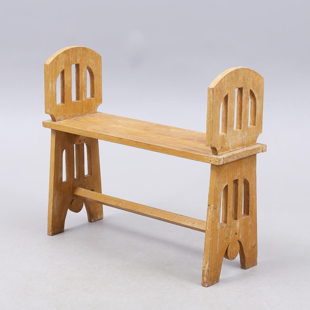 BENCH, Art Nouveau, early 20th century.