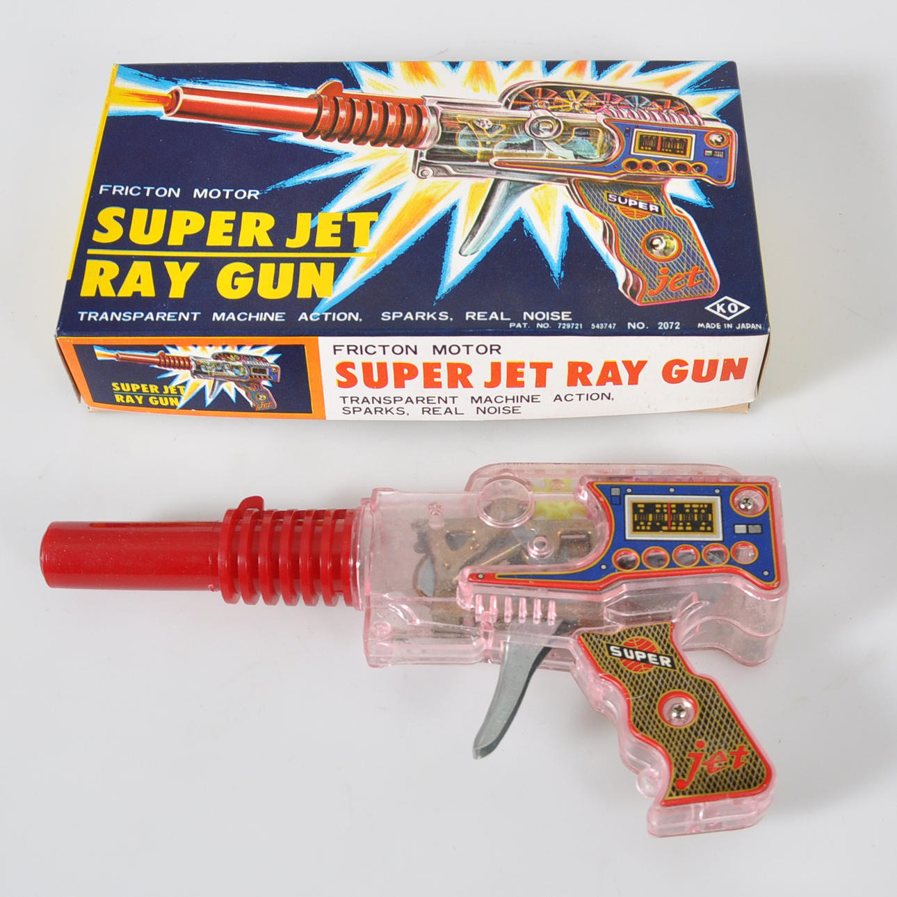 SUPER JET RAY GUN KO JAPAN MIB.