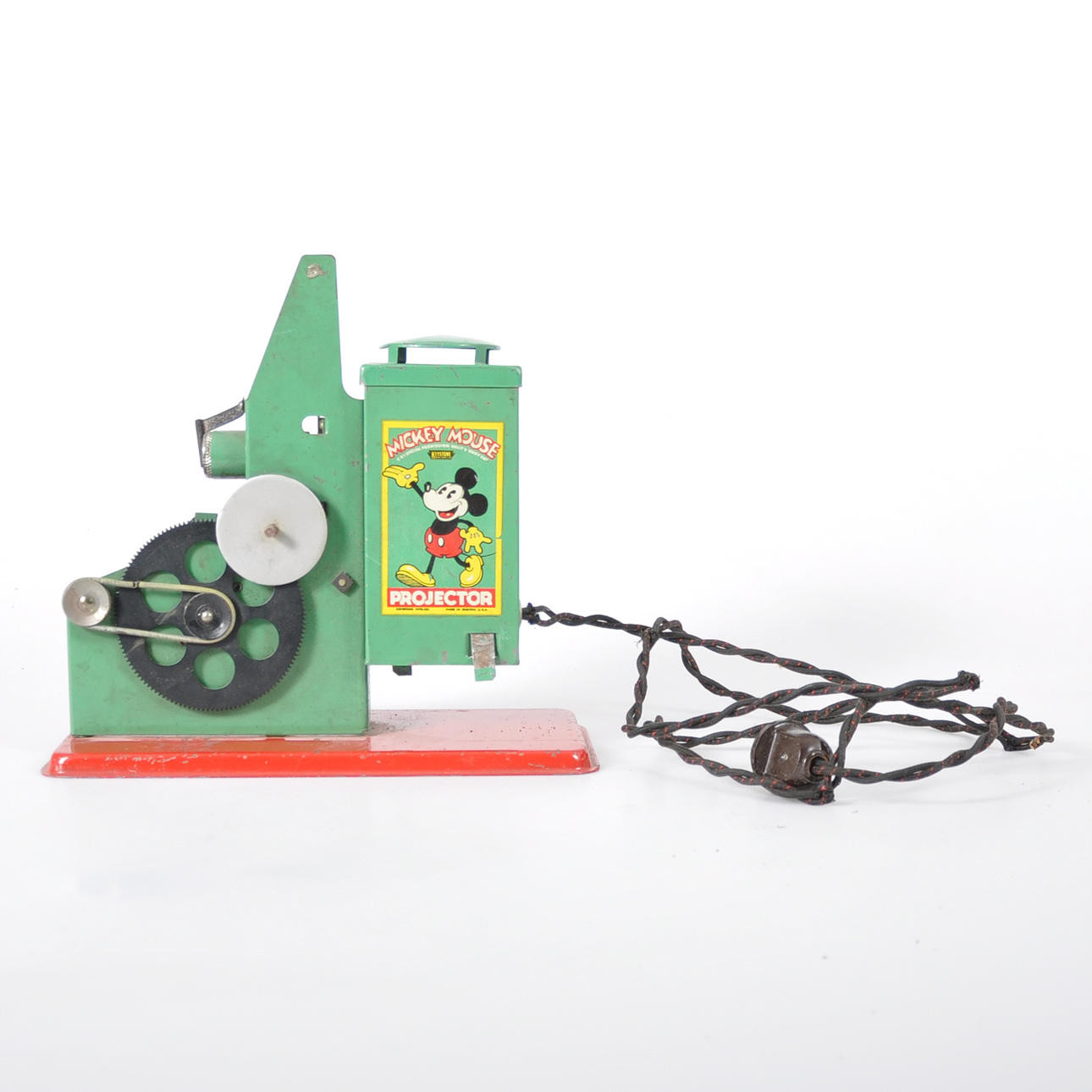 KEYSTONE WALT DISNEY MICKEY MOUSE TOY PROJECTOR 30s.